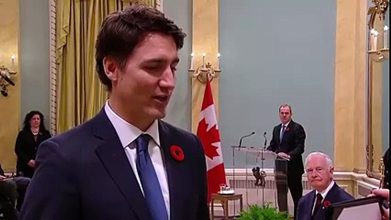 CBC-News Justin Trudeau sworn in as PM