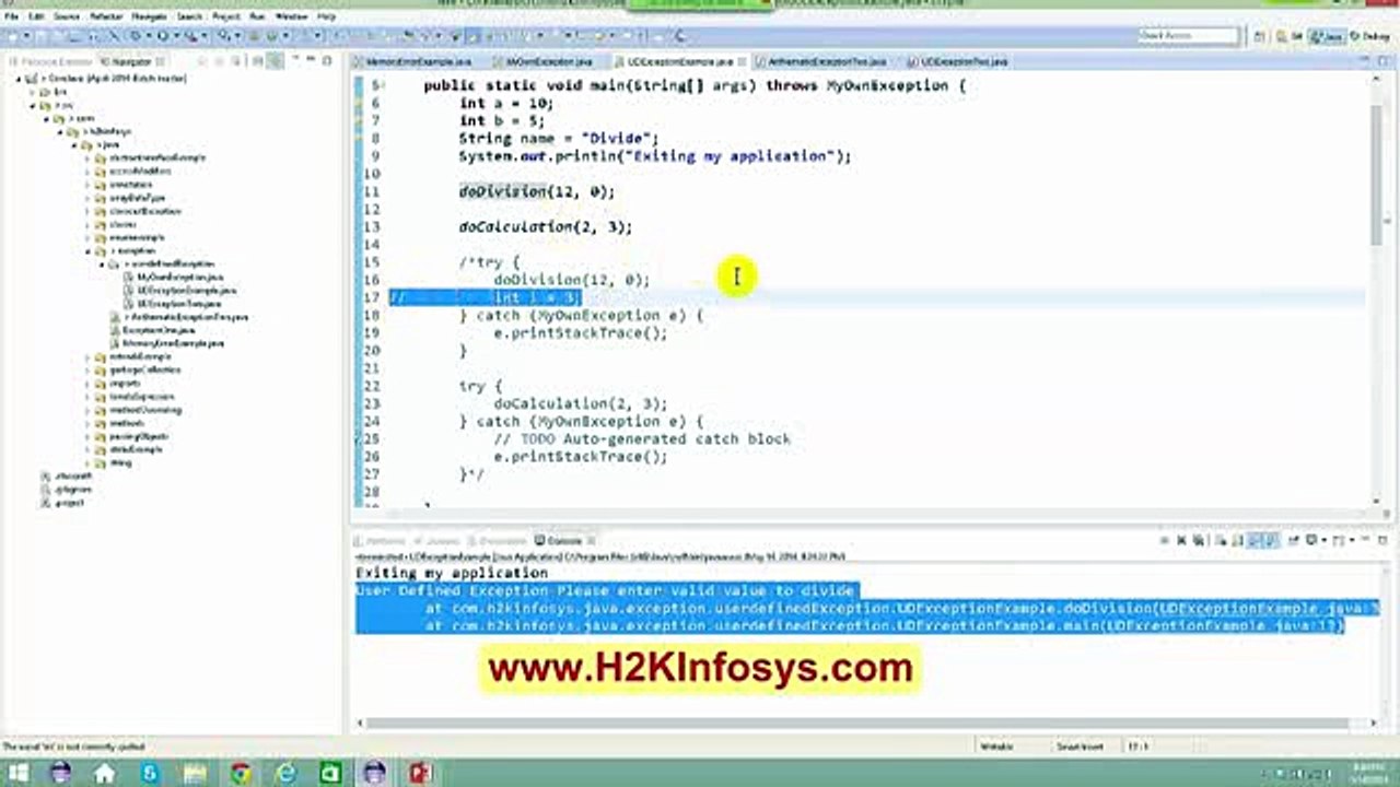Core Java tutorial for beginners _ Exception handling _clip9