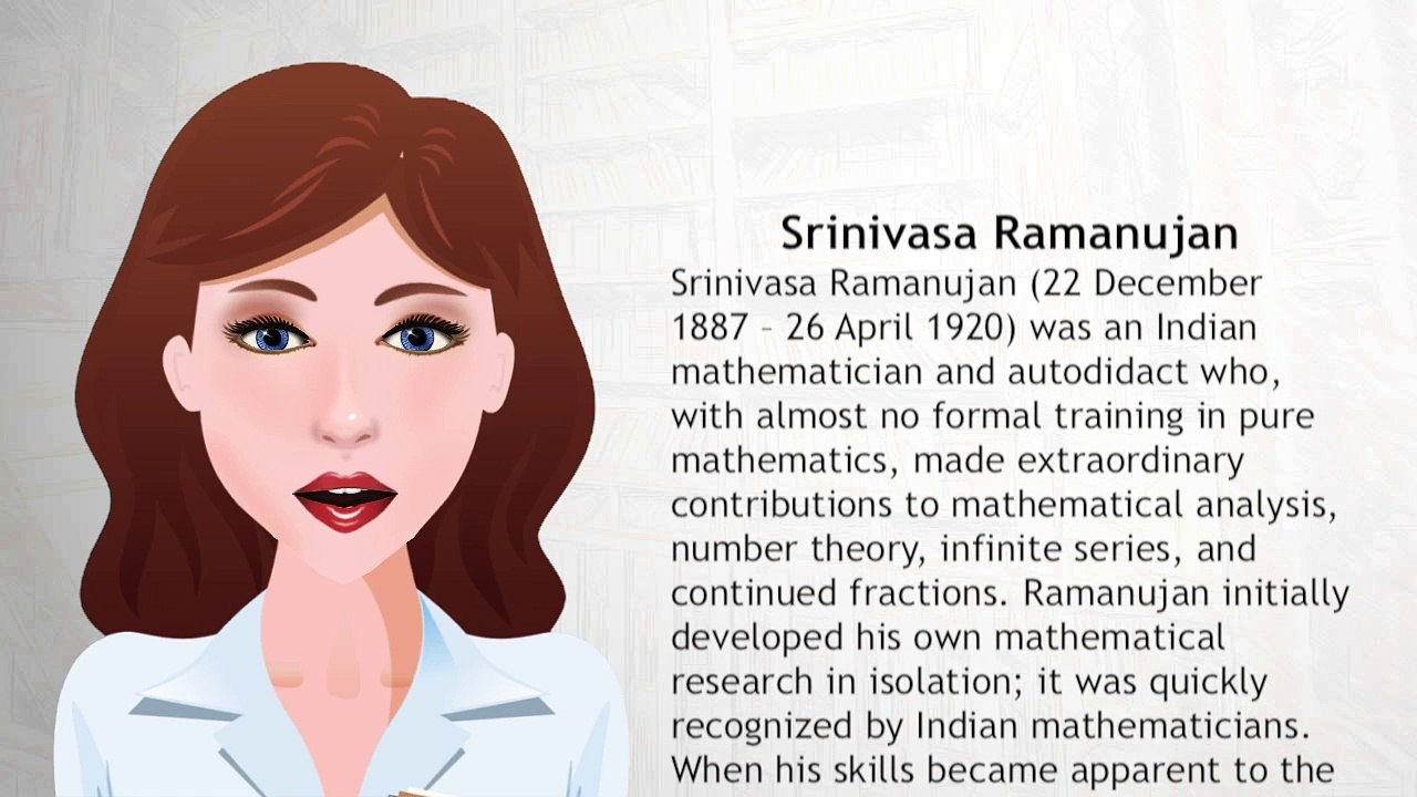 Srinivasa Ramanujan