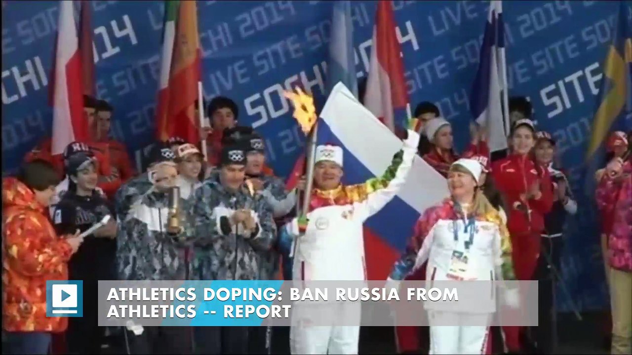 Athletics doping: Ban Russia from athletics