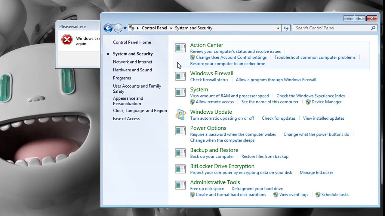 how to fix pleasewait.exe
