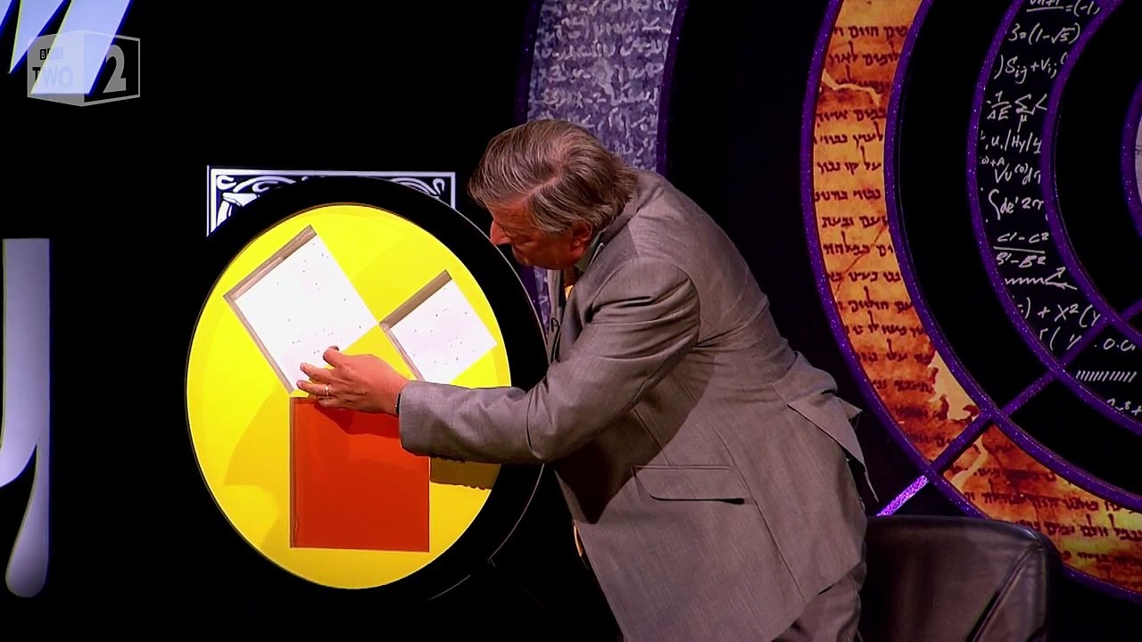 Demonstrating Pythagoras theorem using a clever gadget - QI: Series M Episode 5 Preview -