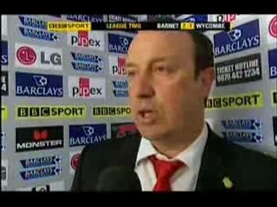 Benitez Post Match Interview - Fulham
