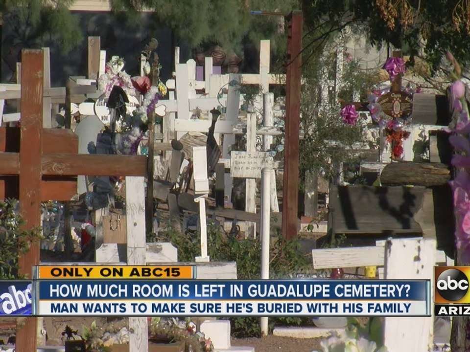 How much room is left in Guadalupe cemetery?