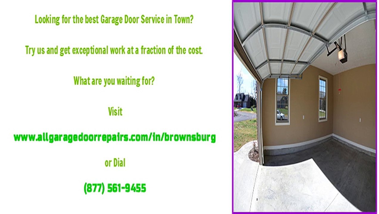 Garage Door Spring Repair in Brownsburg, IN