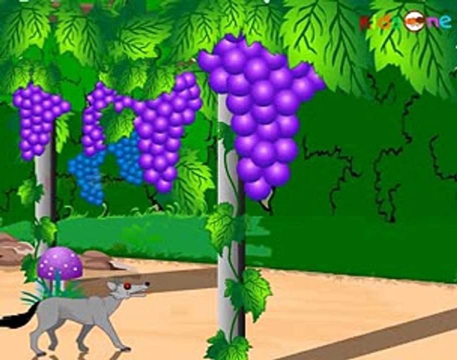 Fox and Grapes - Hindi Animated Stories