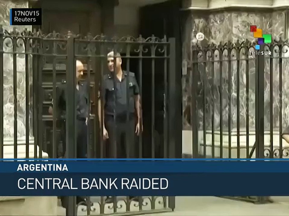 Argentina: Central Bank Raided