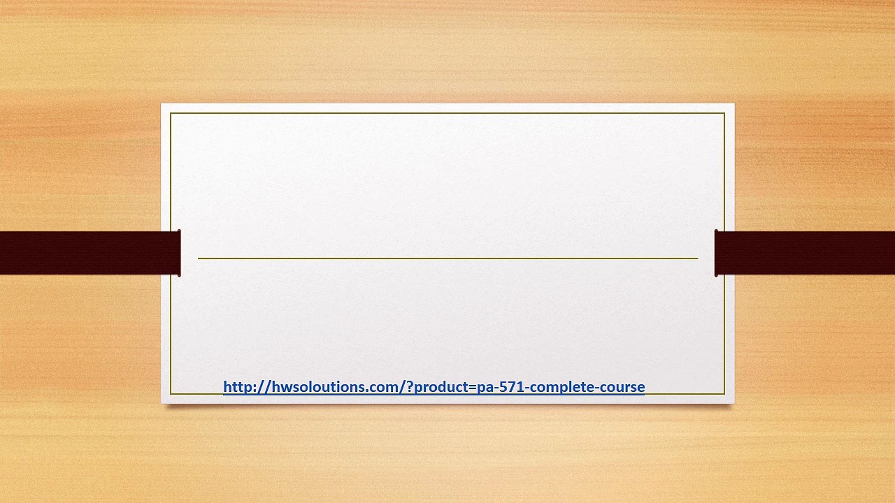 PA 571 Complete Course: Master Your Certification Today! 📚