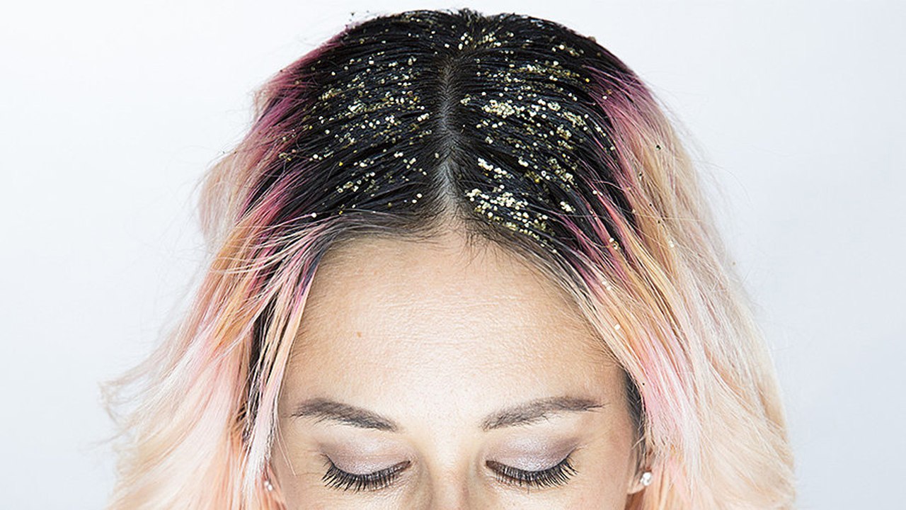 Glitter Roots = The No-Chill Root-Hiding Technique
