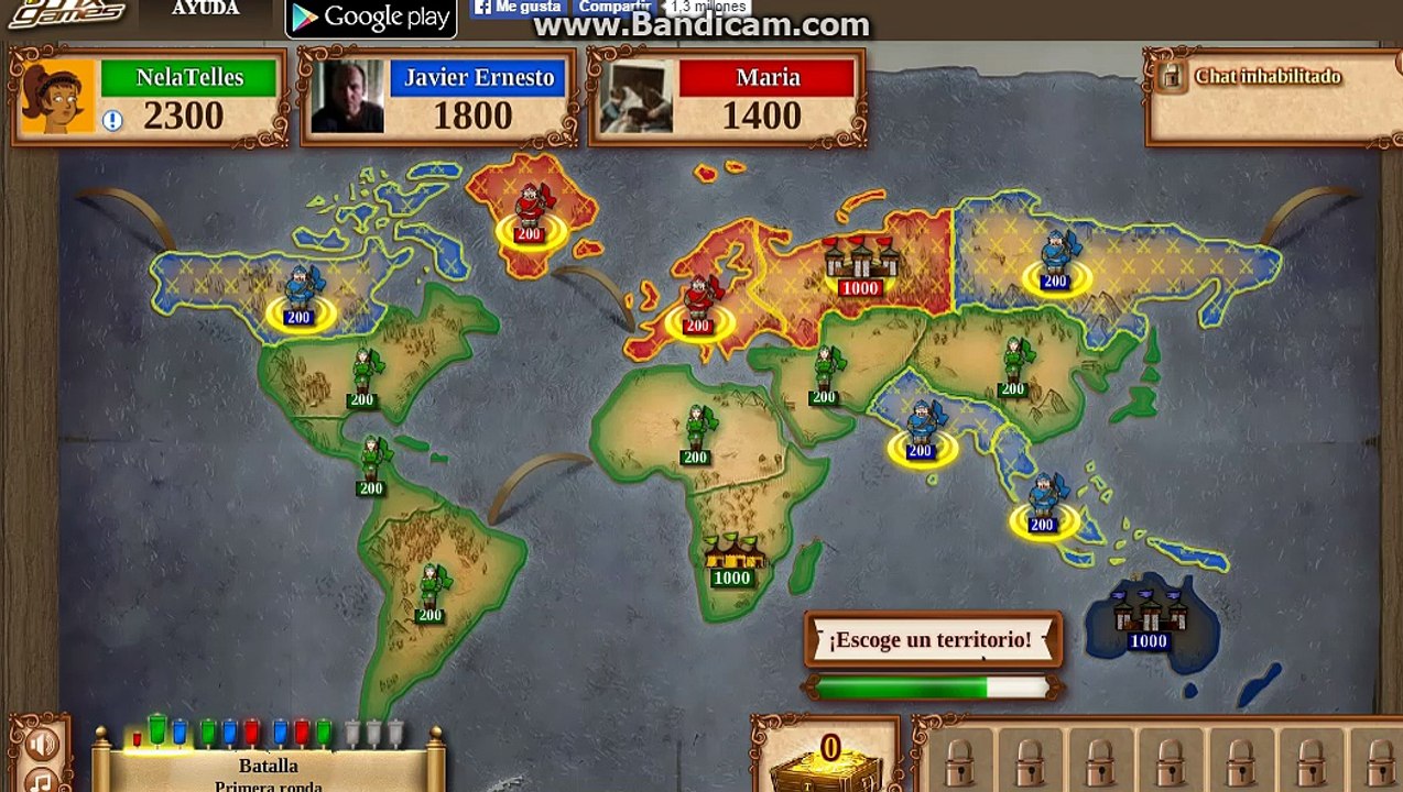 Triviador Mundo Facebook: Desde cero!