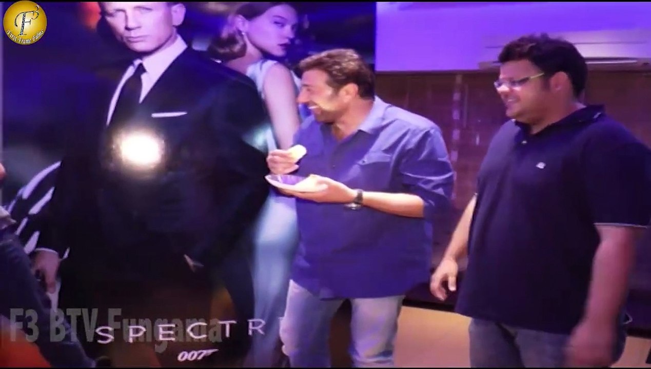 "SUNNY DEOL" II "SCREENING OF MOVIE SPECTURE"