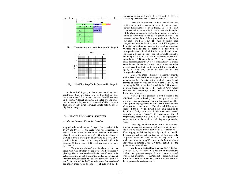 Evolutionary Music Composer Integrating Formal Grammar -- Yaser Khalifa