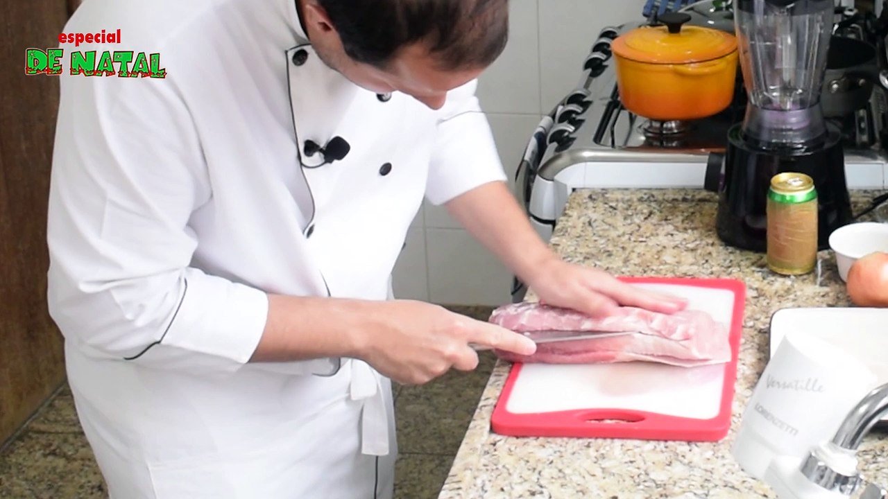 Receita de Natal Fácil e Simples - Lombo recheado - Cozinha Prática