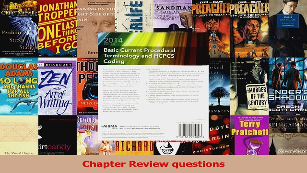 Read  Basic Current Procedural Terminology and HCPCS Coding Ebook Free