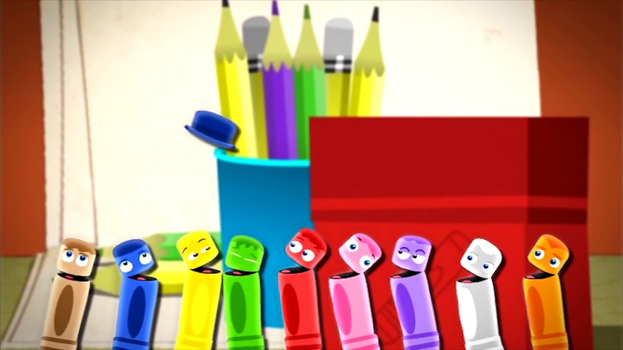 Малыши Карандаши: Учим Цвета, BabyfirstTV, Мультик раскраска, Цвета для детей