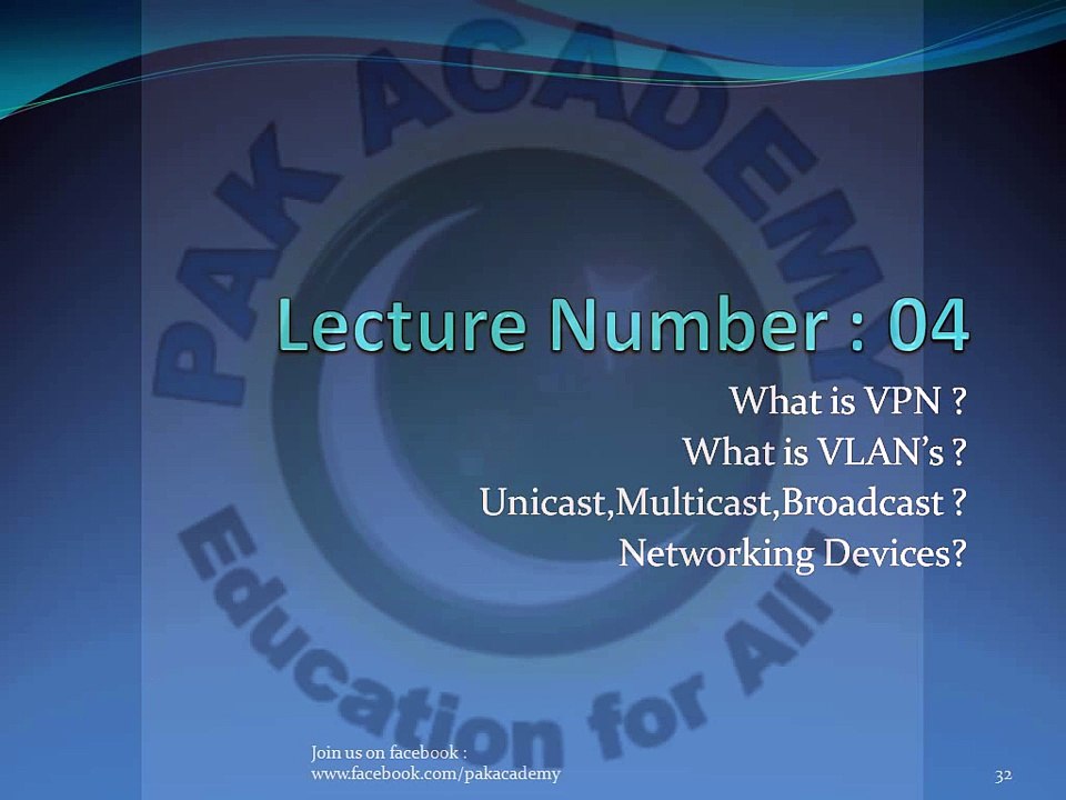 Basic Networking Fundamentals in Urdu (VPN VLAN Network Devices) Part 04