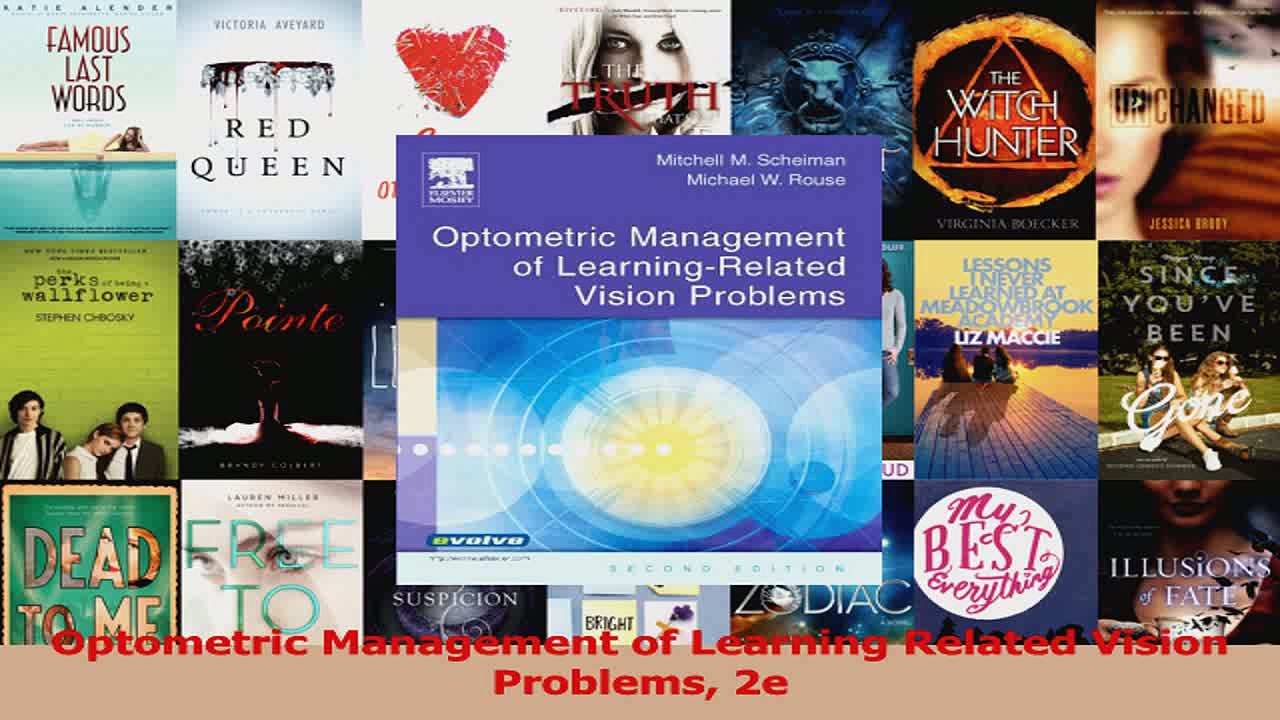 PDF Download  Optometric Management of Learning Related Vision Problems 2e Download Online