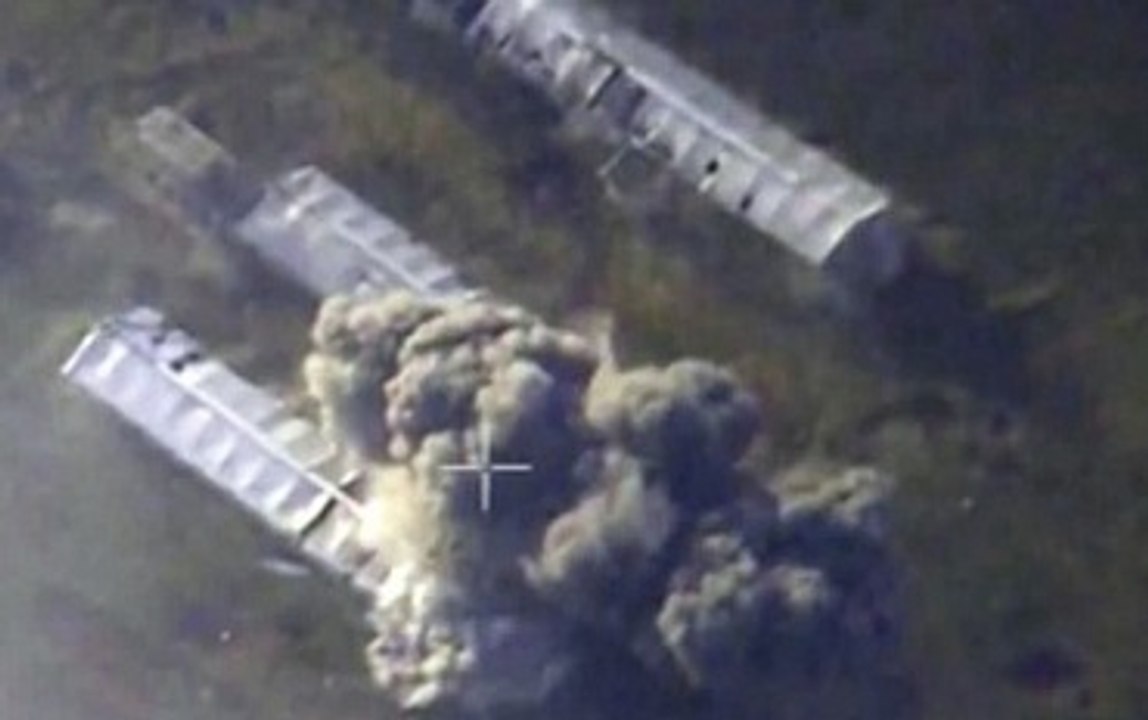 ВКС РФ уничтожили крупный склад вооружения в провинции Хама