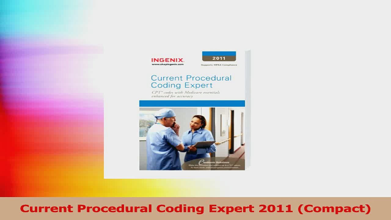 Current Procedural Coding Expert 2011 Compact PDF