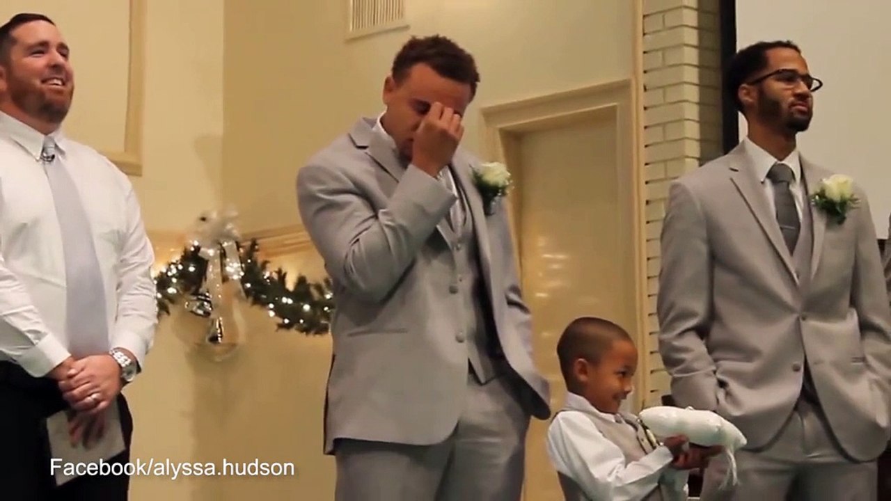 Groom's emotional reaction sends Facebook into meltdown!
