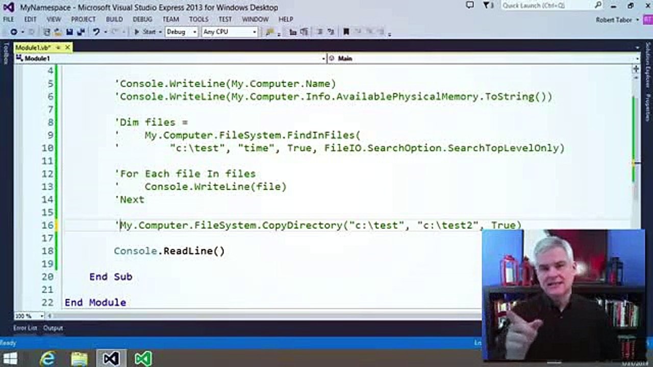 Visual Basic Tutorials For Absolute Beginners Clip43-69