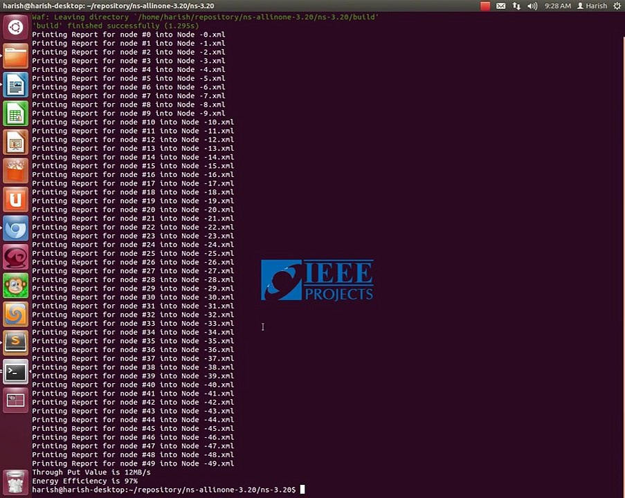 Ns3 Projects For Students output