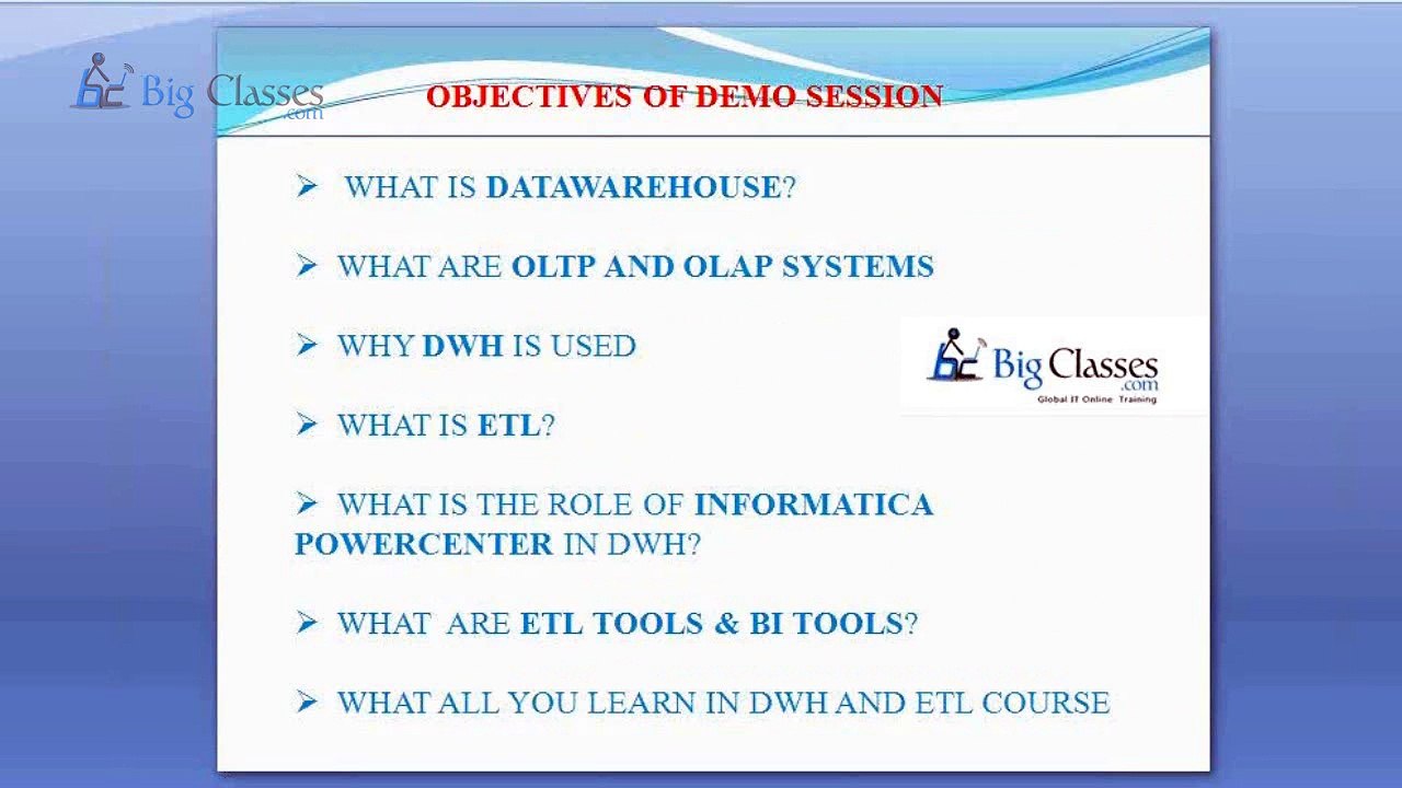 Informatica Online Training | Informatica Tutorials