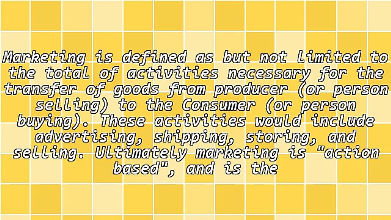 What Is Marketing, In A Glance