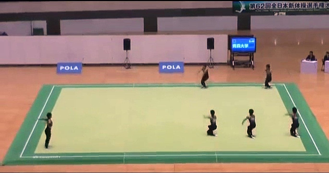 Danseuses asiatiques calées au millimètre. Dingue