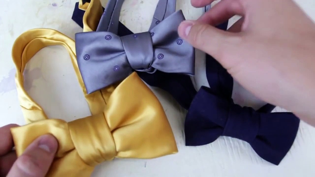 How to Turn a Regular Tie Into a Bow Tie