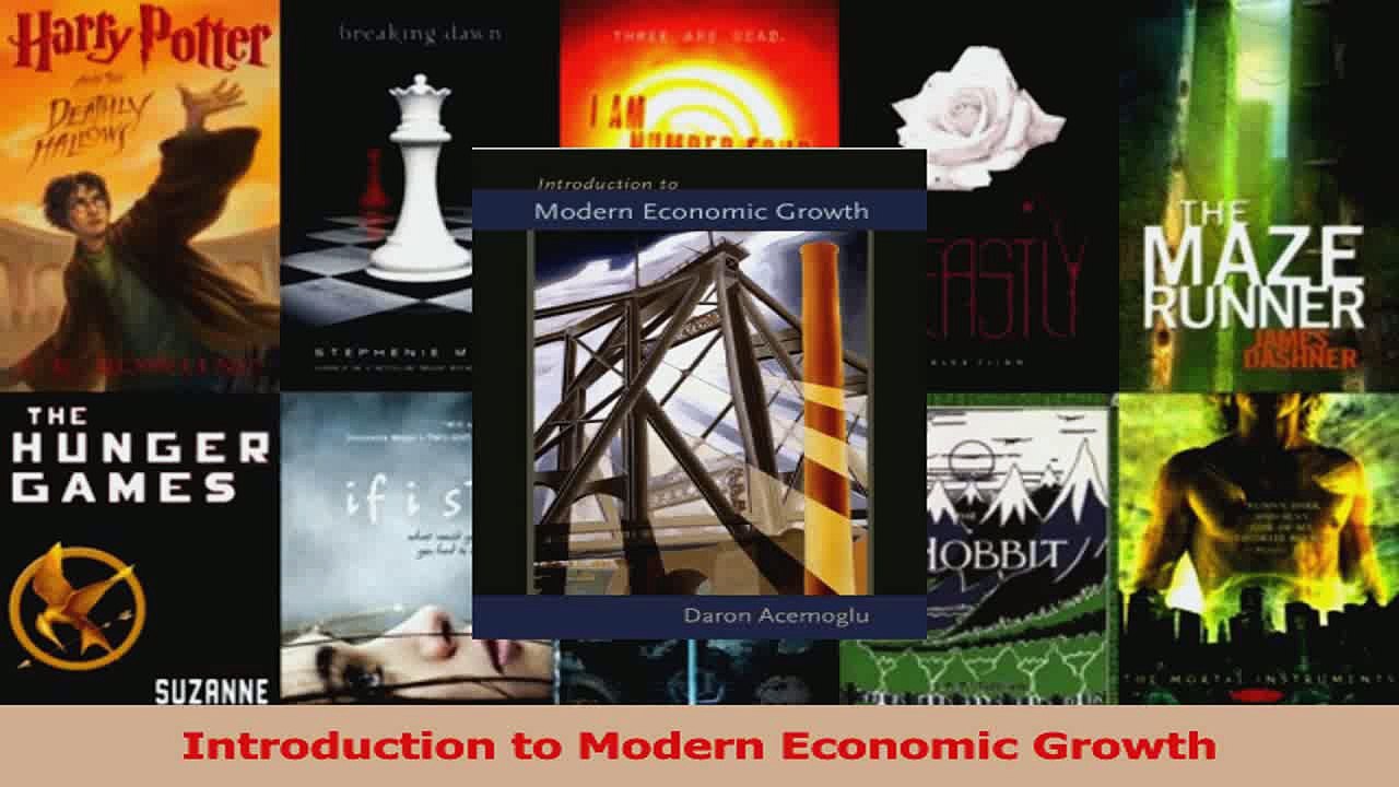 Read  Introduction to Modern Economic Growth PDF Free