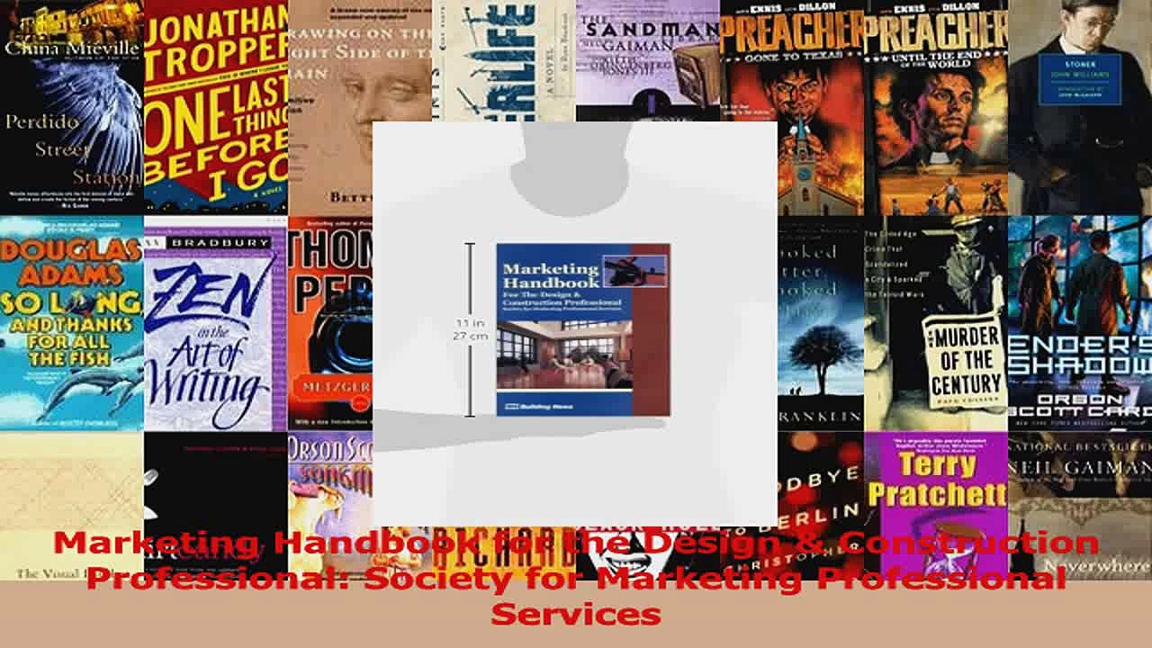 PDF Download  Marketing Handbook for the Design  Construction Professional Society for Marketing PDF Online