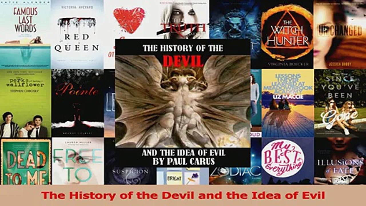 The History of the Devil and the Idea of Evil Download