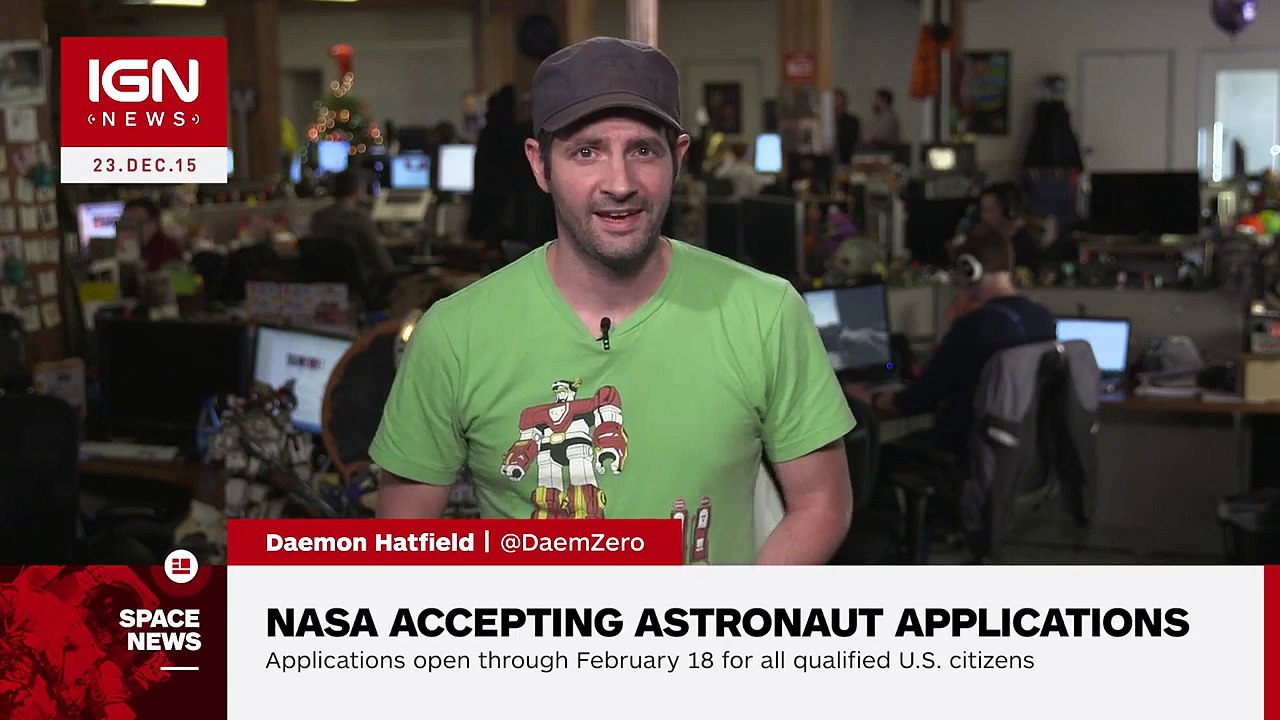 NASAs Astronaut Applications Are Officially Open - IGN News