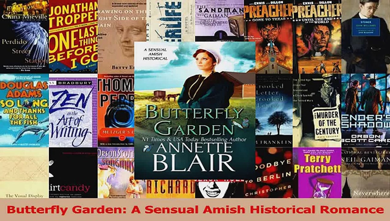 Read Butterfly Garden A Sensual Amish Historical Romance Ebook Free