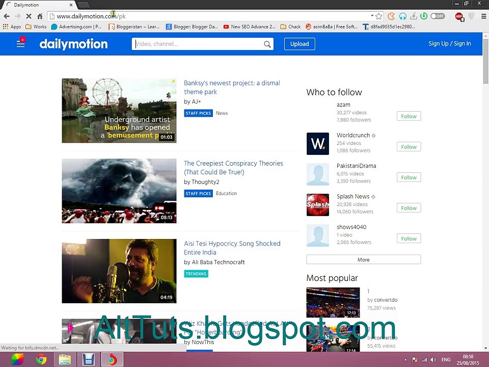 How to change dailymotion Username