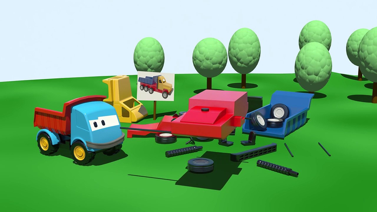 Spielen und Lernen: Leo und der große Lastwagen