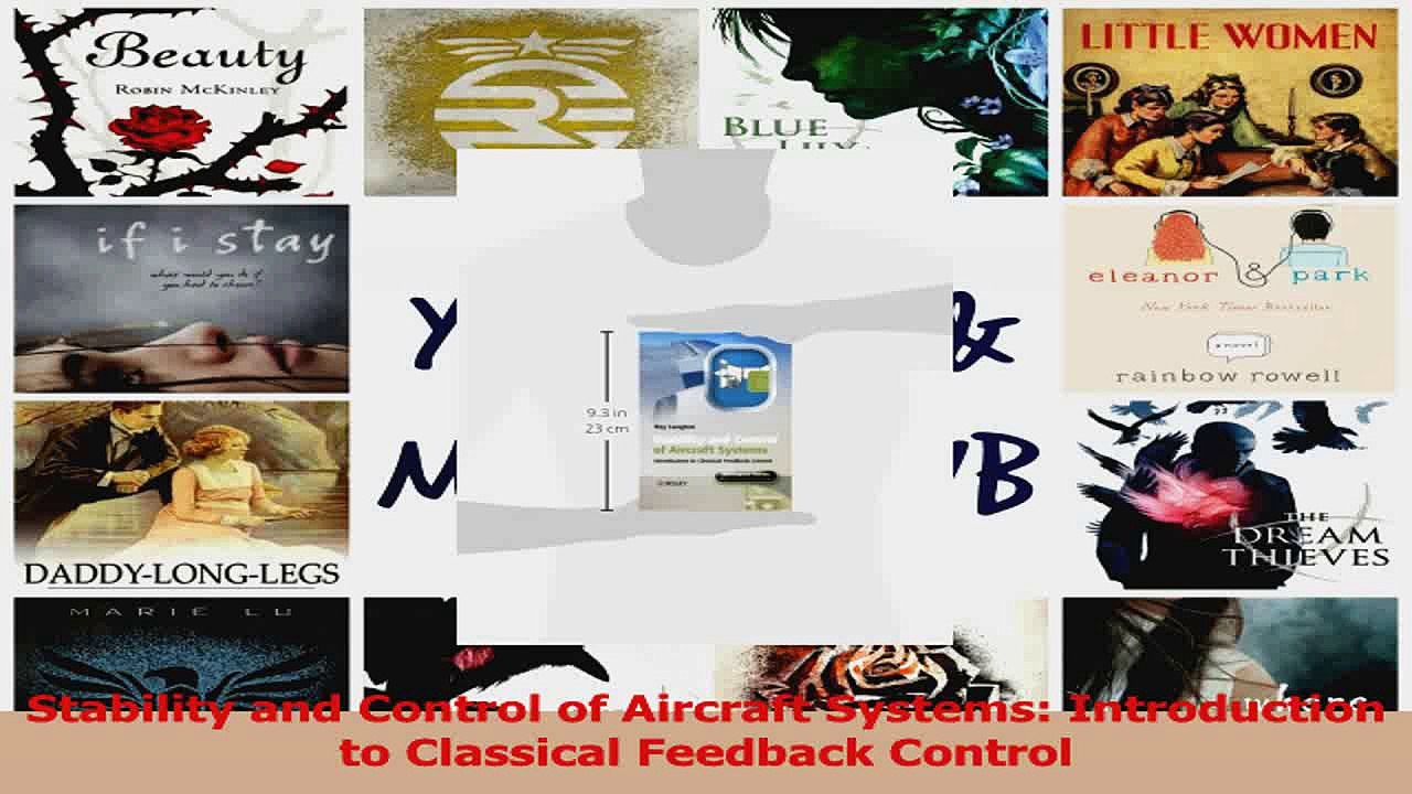 Read  Stability and Control of Aircraft Systems Introduction to Classical Feedback Control PDF Free