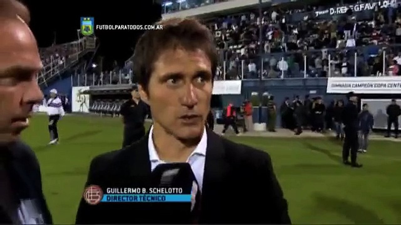 Barros Schelotto: "Estábamos para más". Gimnasia 1 - Lanús 2. Liguilla Pre Sudamericana 2015. FPT