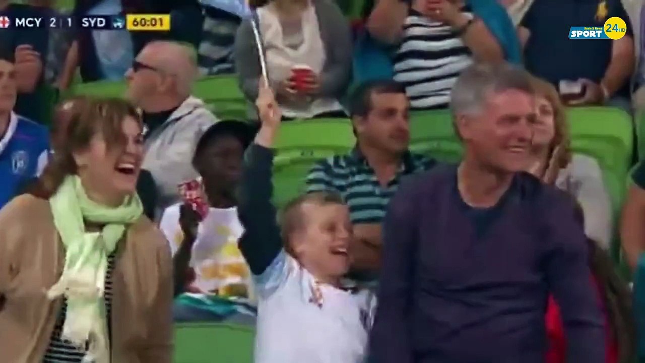 Bruno Fornaroli Goal - Melbourne City 2-1 Sydney FC 02.01.2016 HD