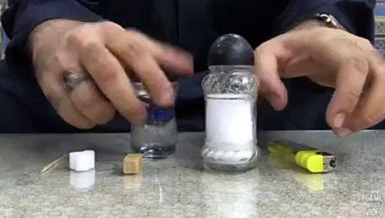 تحويل الماء الى ثلج في خلال 5 ثواني