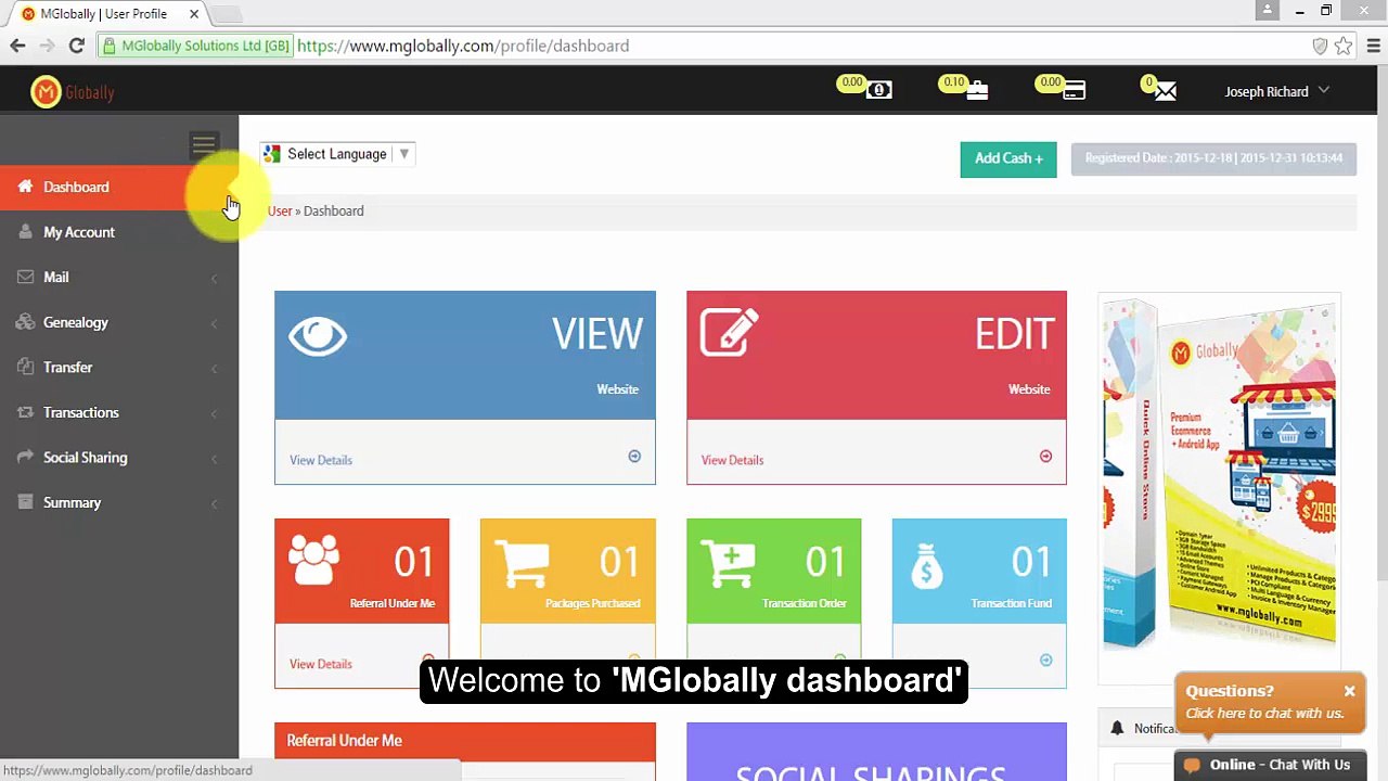 Explanation of ‘Wallets’