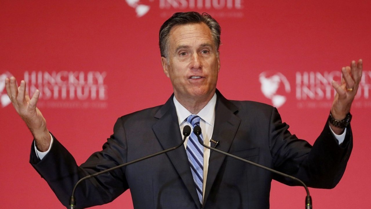 Mitt Romney's speech on Donald Trump in less than 3 minutes