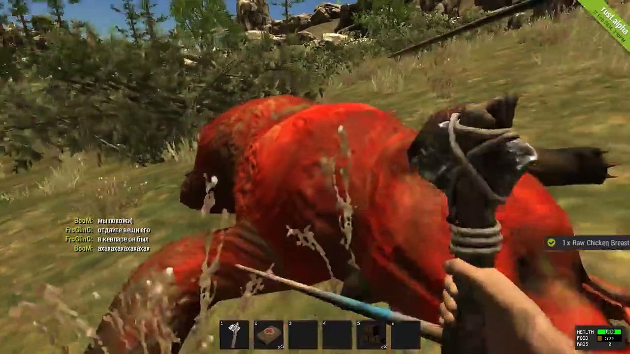 Rust выживание #3 - Голодный Дони