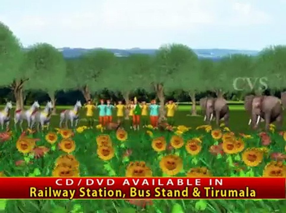 Govinda Namalu Srinivasa Govinda 2 - 3D Animation Venkateswara swamy Govinda songs