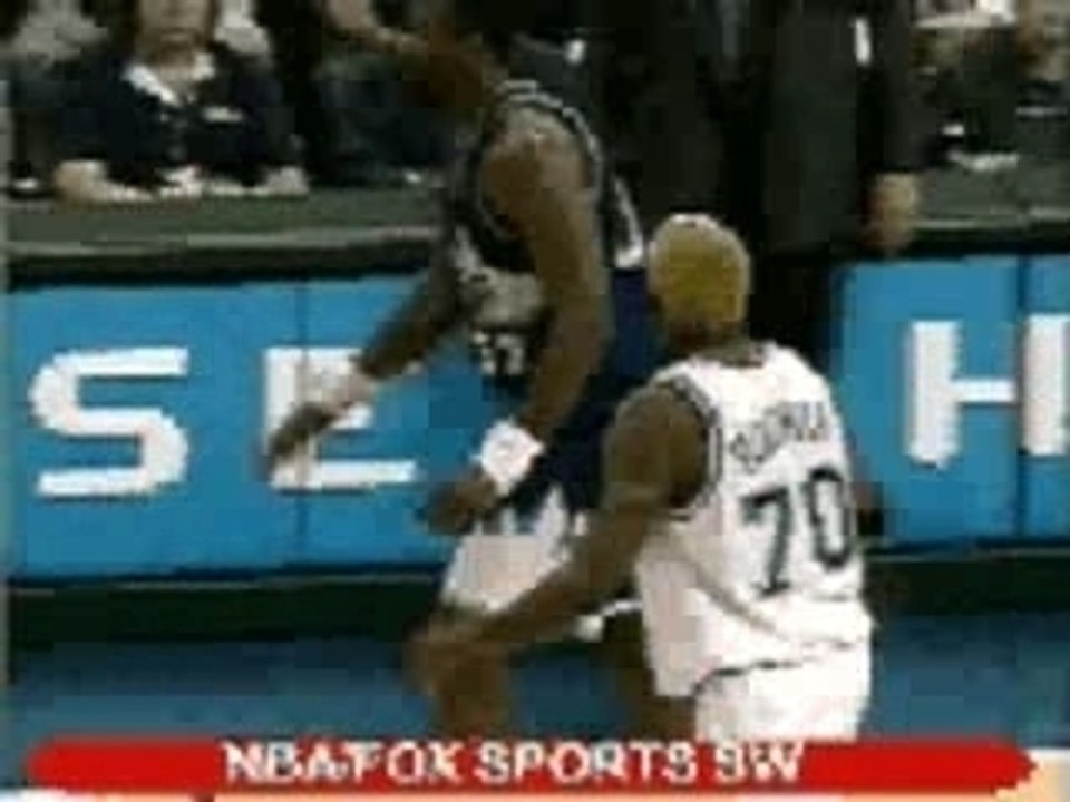 Dennis Rodman Punking Karl Malone