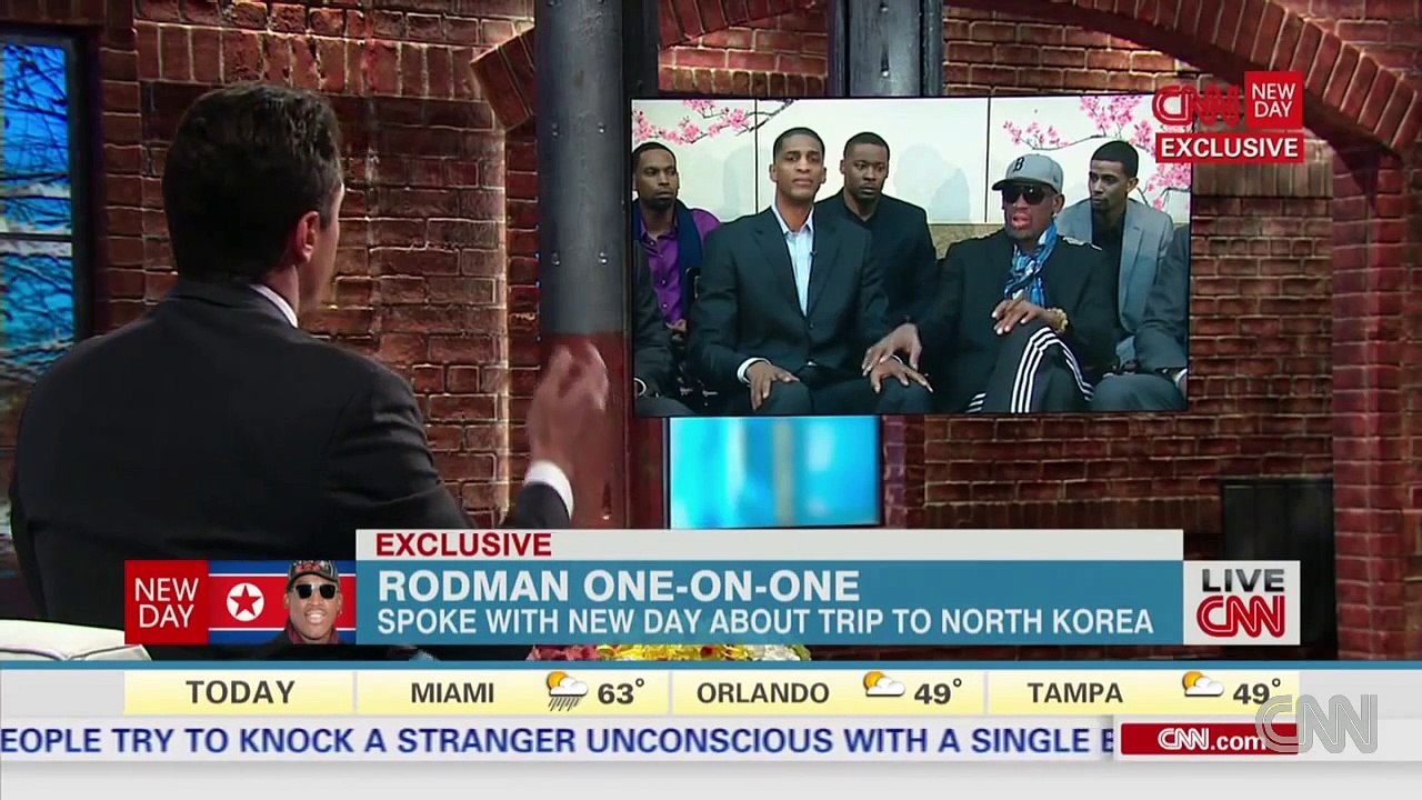 Dennis Rodman gets fiery with CNN