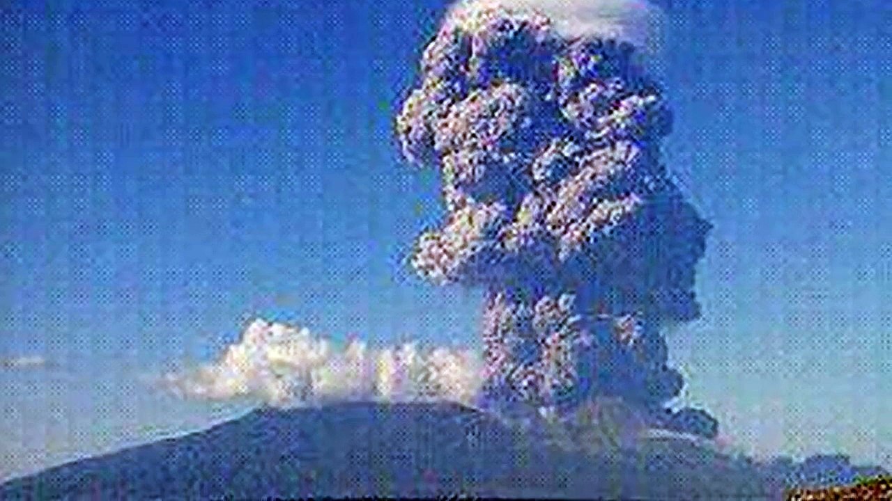 Sangeang Api volcano eruption