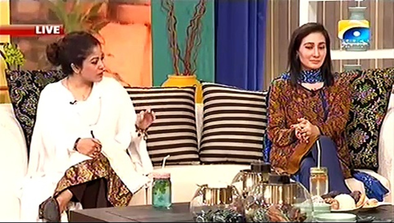 Nadia Khan Show -25th January 2016- Part 1-Special With Fazila Qazi