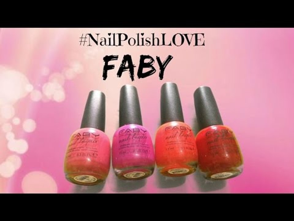 Scopri i Bellissimi Smalti Faby 💅 - La Tua Nuova Passione per le Unghie!